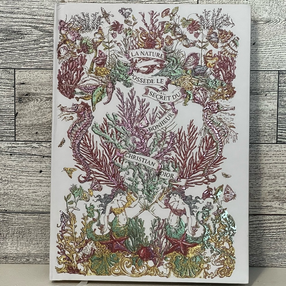 GWP- DIOR Beaute/VIP Nature-Inspired Gold Foil Notebook